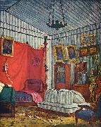 Eugene Delacroix Schlafgemach des Grafen de Mornay USA oil painting artist